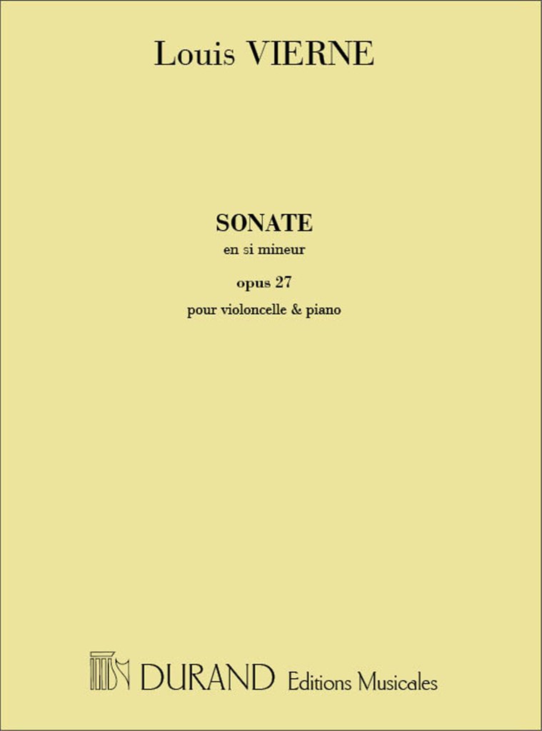 Sonate Violoncelle-Piano